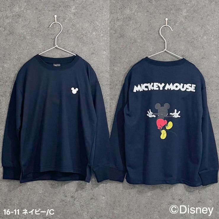 MICKEYMOUSE ミニ裏毛 ビックトレーナー | ZI-ON | 詳細画像15 