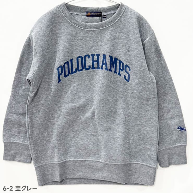 POLOCHAMPS オーバーサイズ裏起毛トレーナー キッズ | ZI-ON | 詳細画像3 