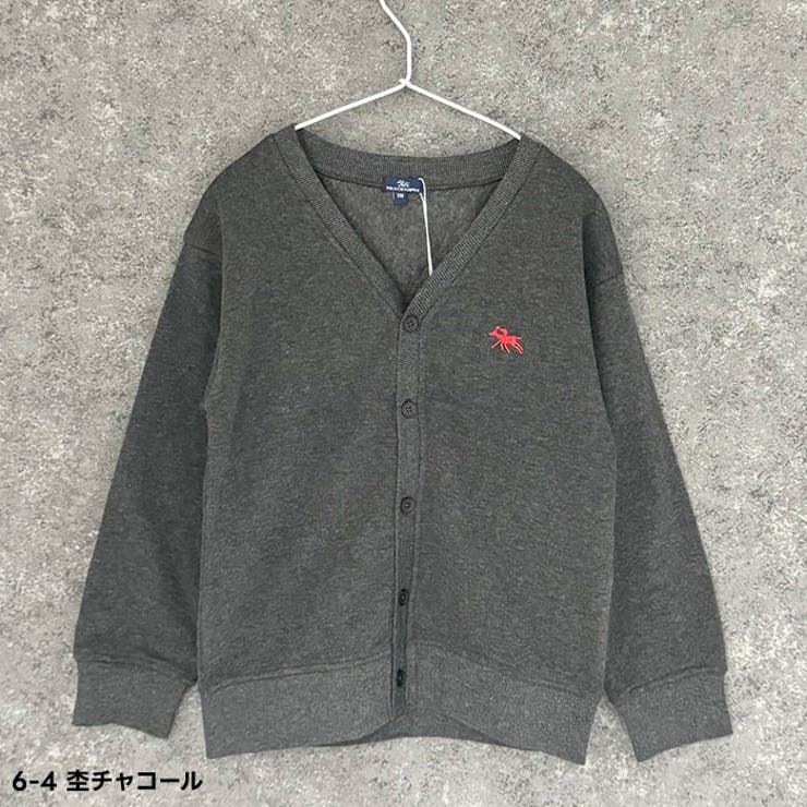 POLOCHAMPS 裏起毛カーディガン キッズ | ZI-ON | 詳細画像15 