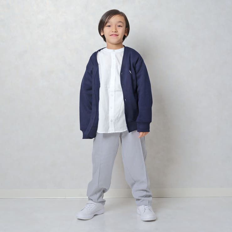 POLOCHAMPS 裏起毛カーディガン キッズ | ZI-ON | 詳細画像7 