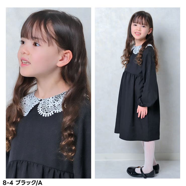 商品画像：楽天市場】【卒業】【ゆったりサイズ】フォーマルワンピース 4