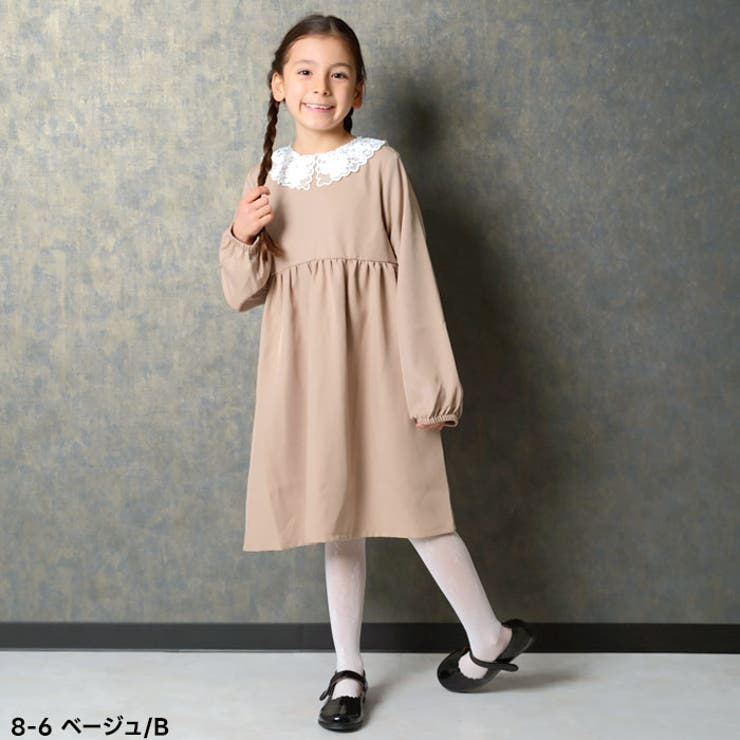オケージョンワンピース 女の子スーツ  子供服[品番：ZONK0007136]｜ZI-ON（ジーオン）のキッズファッション通販｜SHOPLIST（ショップリスト）