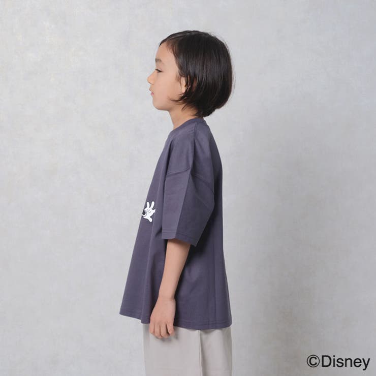 MICKEYMOUSE オーバーサイズＴシャツ キッズ | ZI-ON | 詳細画像8 