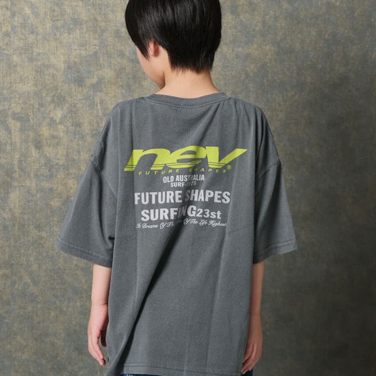 NEVSURF ピグメント染め 半袖Tシャツ | ZI-ON | 詳細画像3 