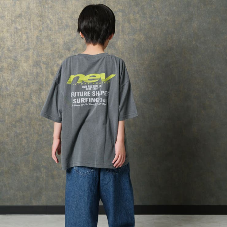 NEVSURF ピグメント染め 半袖Tシャツ | ZI-ON | 詳細画像4 