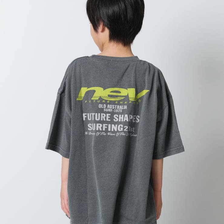 NEVSURF ピグメント染め 半袖Tシャツ | ZI-ON | 詳細画像6 