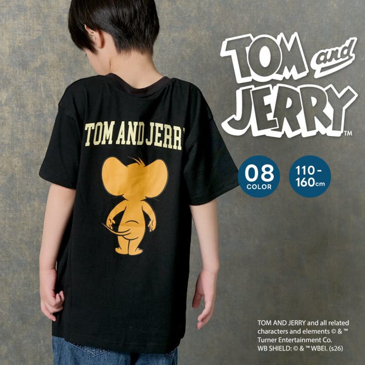 TOM&JERRY プリントTシャツ キッズ | ZI-ON | 詳細画像1 