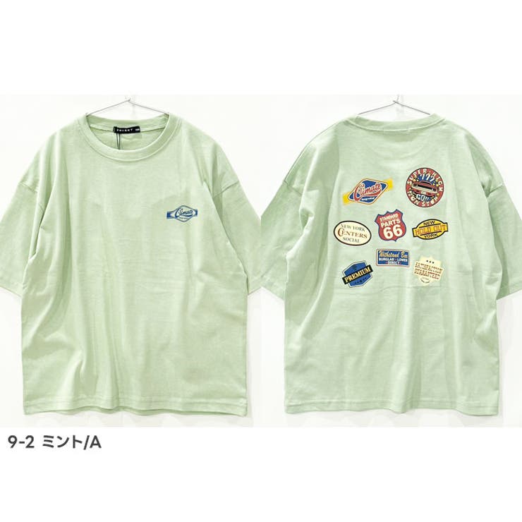 ステッカーデザイン 半袖Tシャツ キッズ | ZI-ON | 詳細画像5 
