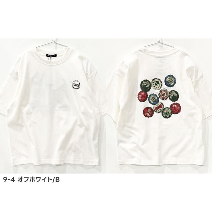 ステッカーデザイン 半袖Tシャツ キッズ | ZI-ON | 詳細画像7 