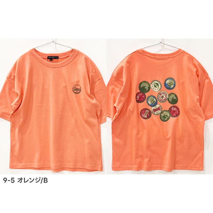 ステッカーデザイン 半袖Tシャツ キッズ | ZI-ON | 詳細画像8 