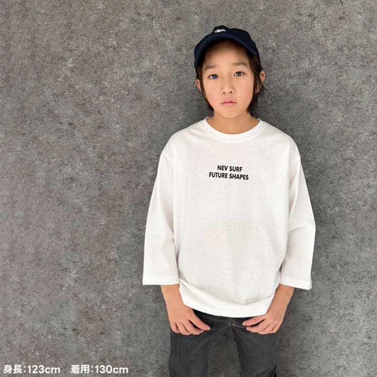 NEVSURFバックプリントBIGロンT キッズ 子供服 | ZI-ON | 詳細画像3 