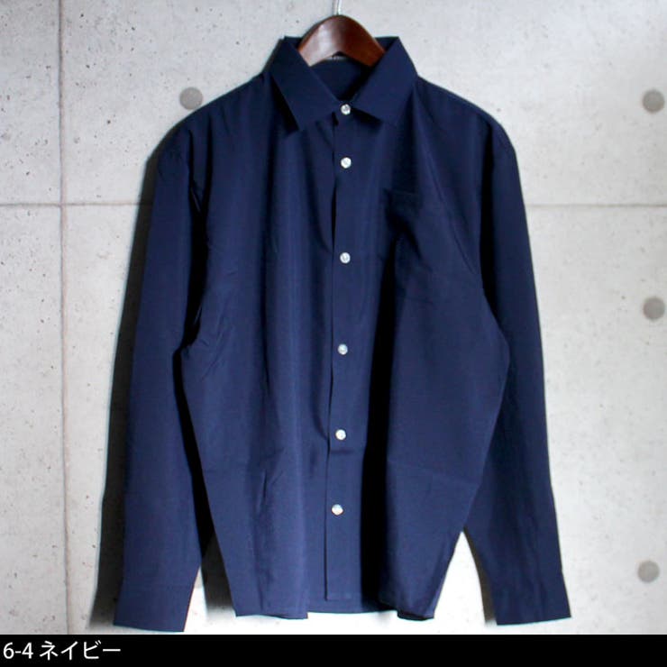 《2枚目半額クーポン》メンズシャツBIGシルエットビッグシルエットビックシルエットビッグシャツBIGシャツ長袖カジュアル無地SHI-JYOMAN秋服「SJ49-100」
