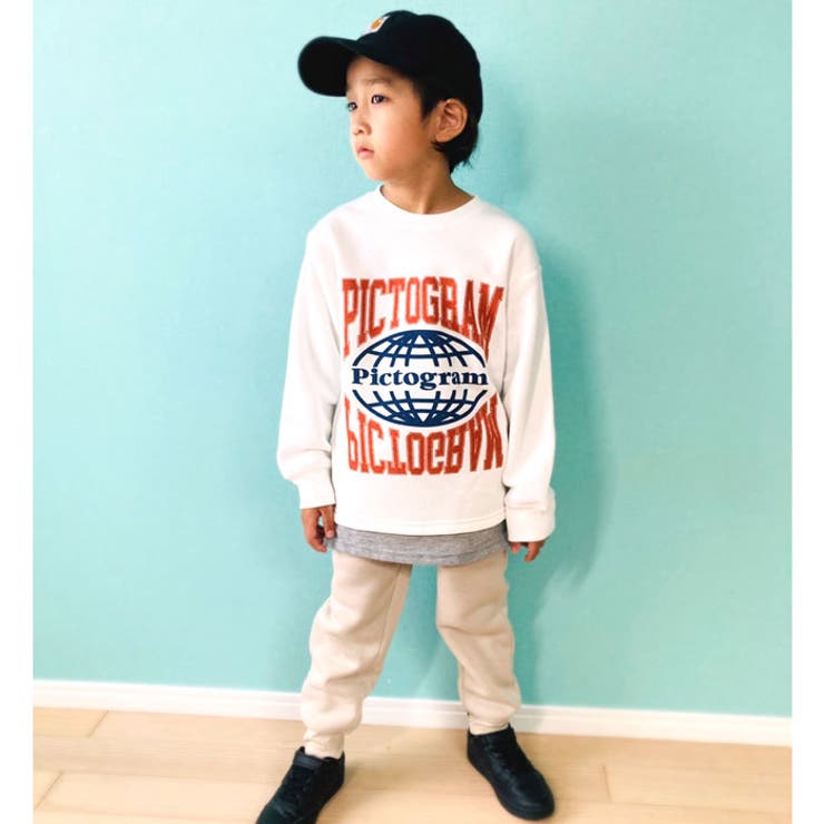 ちゃろ2枚yukiemon ペタペタ裏毛スウェット ちゃろ2枚yukiemon ペタペタ裏毛スウェット フォトグラフ裏毛