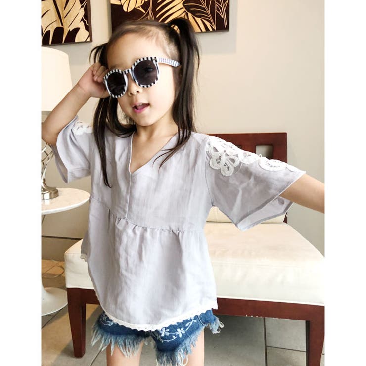 キッズ 子供服 ボヘミアンT[品番：ZONK0006597]｜ZI-ON