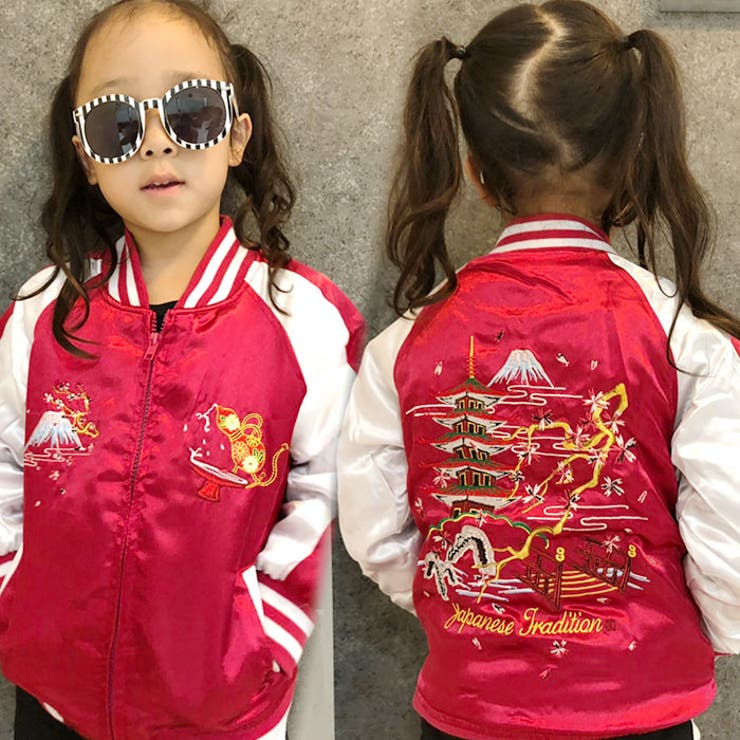 キッズ 子供服 スカジャン 品番 Zonk Zi On ジーオン のキッズファッション通販 Shoplist ショップリスト