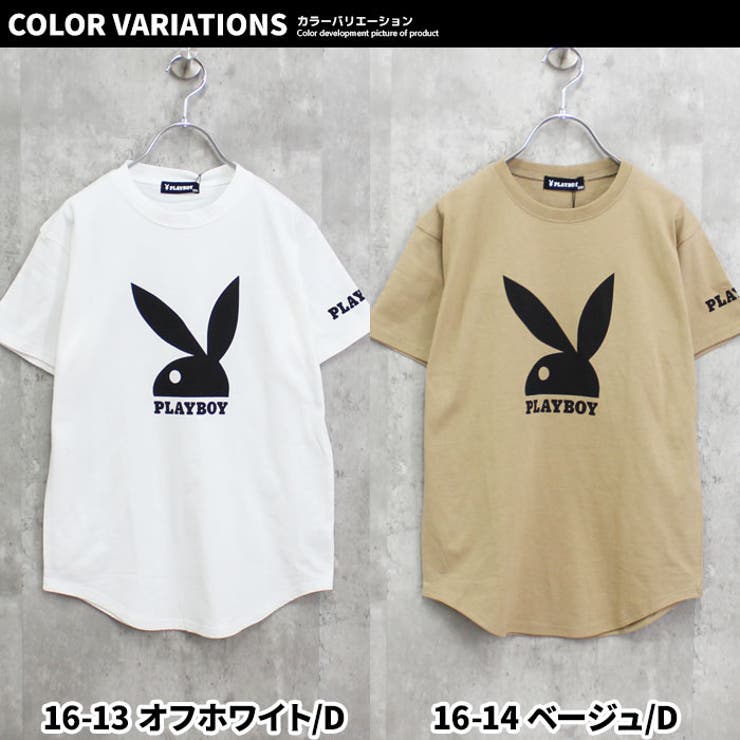 【送料無料】PLAYBOYTシャツキッズレディース半袖プレイボーイプリントロゴジュニアゆるシルエットBIGバックプリントカジュアルアメカジストリート140cm150cm160cmML「P23-00」