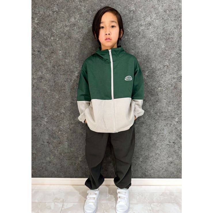 ジャケット・ブルゾン   kids branshes ブルゾン アウター 「マシンウォッシャブル」ジップ