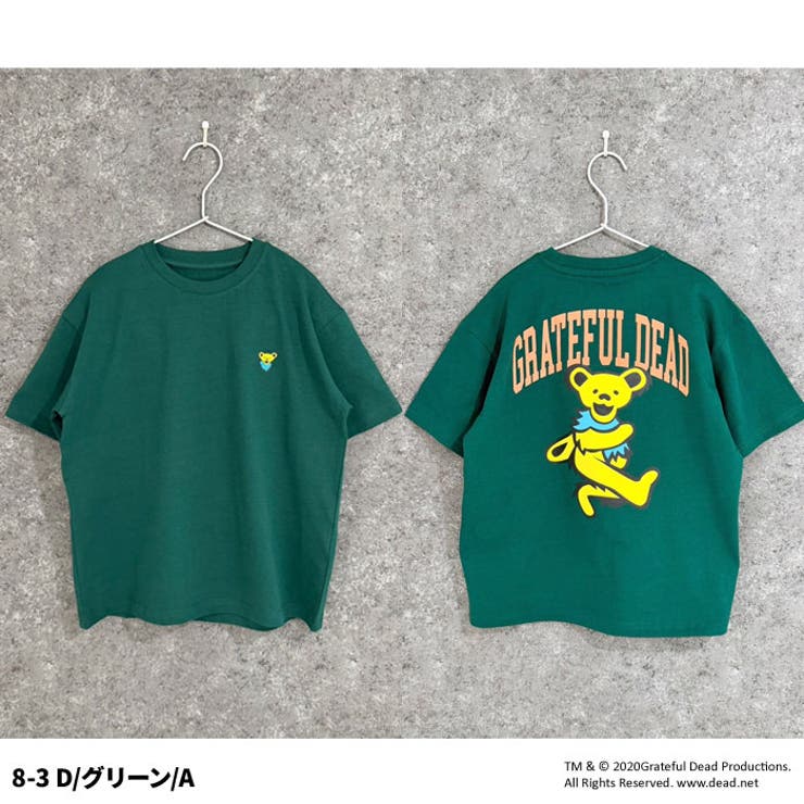 GRATEFULDEAD オーバーサイズTシャツ キッズ[品番：ZONK0007009]｜ZI 