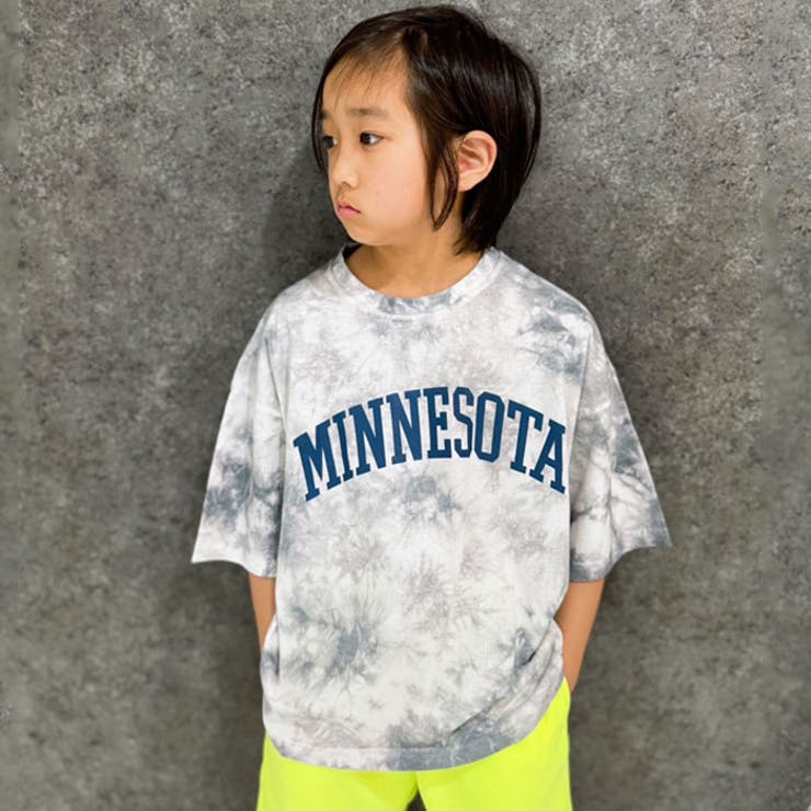 SHISKY タイダイオーバーサイズプリントTシャツ キッズ | ZI-ON | 詳細画像2 