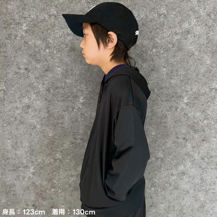 UVカット ドライジップパーカー キッズ | ZI-ON | 詳細画像4 