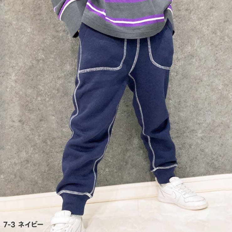 裏起毛スウェットパンツ キッズ 裏起毛パンツ[品番：ZONK0006958]｜ZI-ON（ジーオン）のキッズ ファッション通販｜SHOPLIST（ショップリスト）