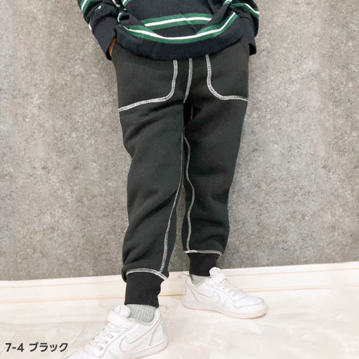 裏起毛スウェットパンツ キッズ 裏起毛パンツ[品番：ZONK0006958]｜ZI-ON（ジーオン）のキッズ ファッション通販｜SHOPLIST（ショップリスト）
