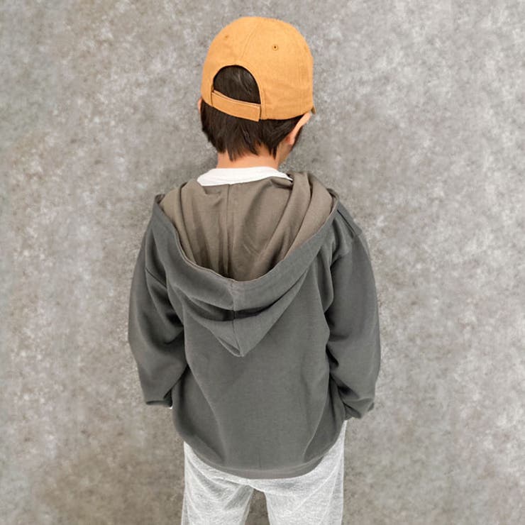 ジップアップパーカー キッズ ジップパーカー | ZI-ON | 詳細画像4 