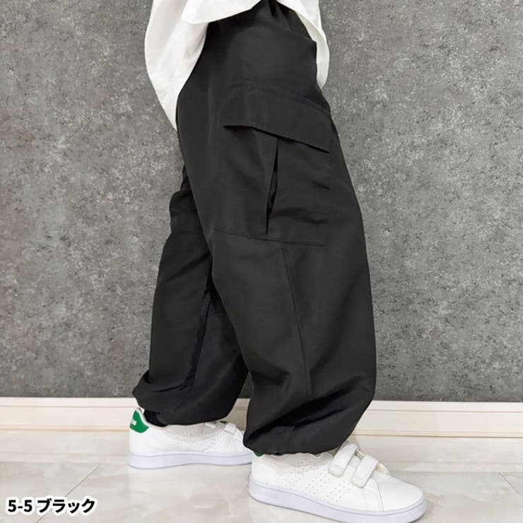 HGB-M325/DIOR カーゴパンツ 裾ゴム 子供服 8 ホワイトグレー