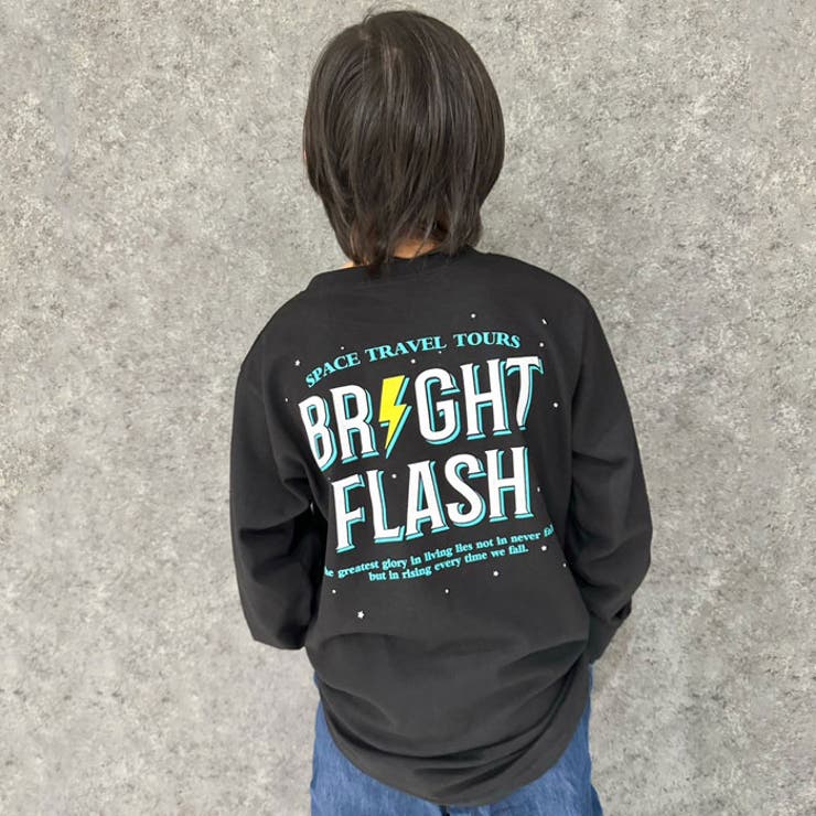 プリントヘムロンT キッズ 長袖Tシャツ | ZI-ON | 詳細画像4 