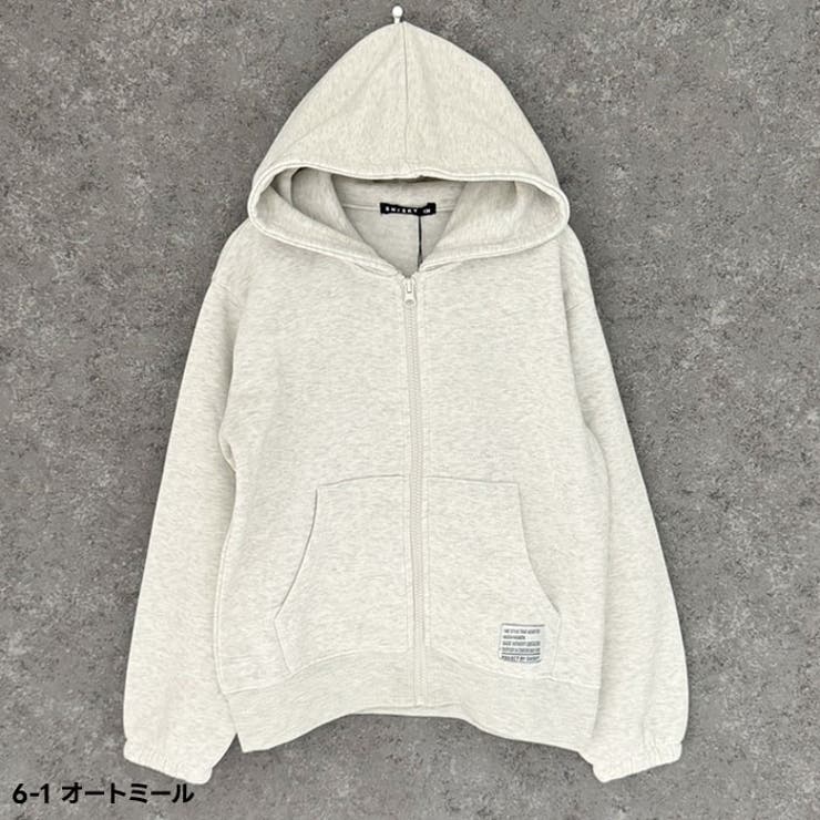 裏起毛ZIPオーバーパーカー キッズ 子供服 | ZI-ON | 詳細画像7 