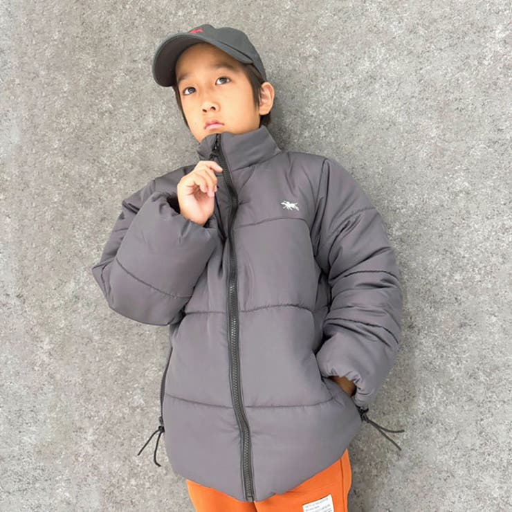 【送料無料】POLOCHAMPSポロチャンプススタンドカラーフェイクダウンマウンテンジャケットキッズ子供服男の子女の子アウター中綿防寒暖かい冬物冬服ロゴ刺繍無地ジュニア韓国子供服110cm120cm130cm140cm150cm160cm「PL44-20」