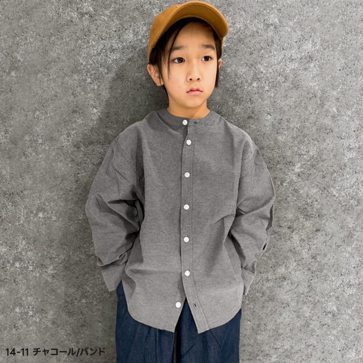 オーバーシャツ キッズ 子供服[品番：ZONK0006980]｜ZI-ON