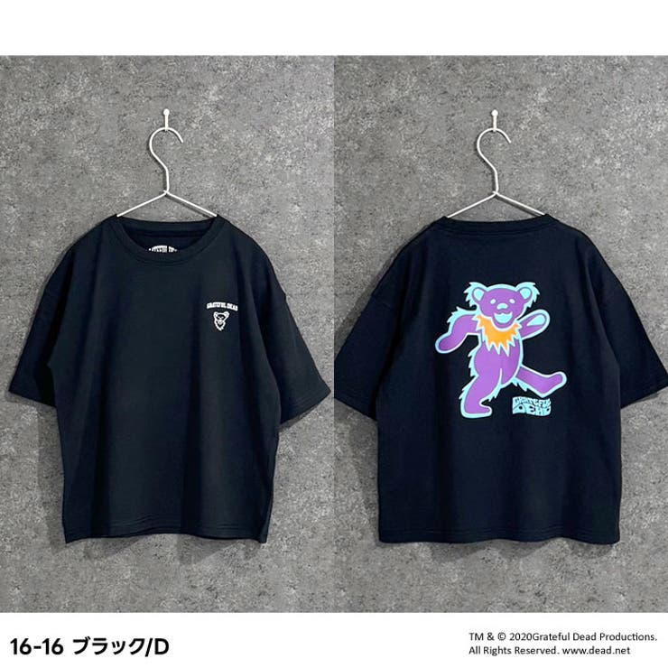 GRATEFULDEAD オーバーサイズTシャツ キッズ[品番：ZONK0007009