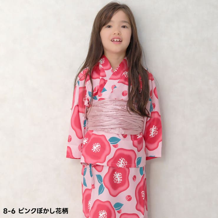 浴衣 子供 浴衣ドレス キッズ 浴衣3点セット ゆかたドレス