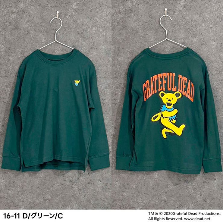 GRATEFULDEAD オーバーサイズロングスリーブTシャツ キッズ | ZI-ON | 詳細画像14 