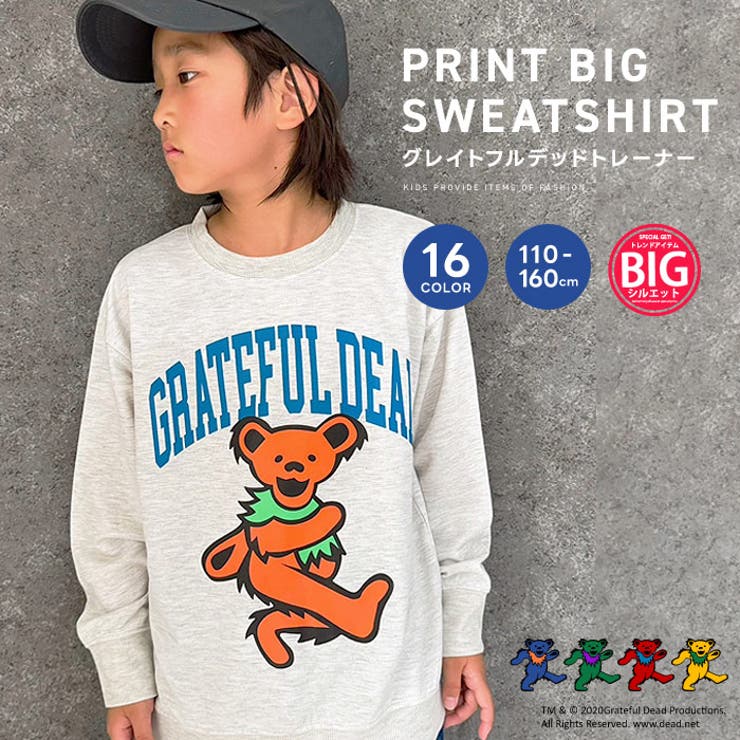 GRATEFULDEAD 裏毛 トレーナー | ZI-ON | 詳細画像1 