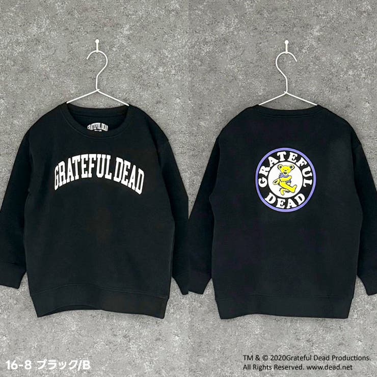 GRATEFULDEAD オーバーサイズ裏起毛トレーナー キッズ | ZI-ON | 詳細画像11 
