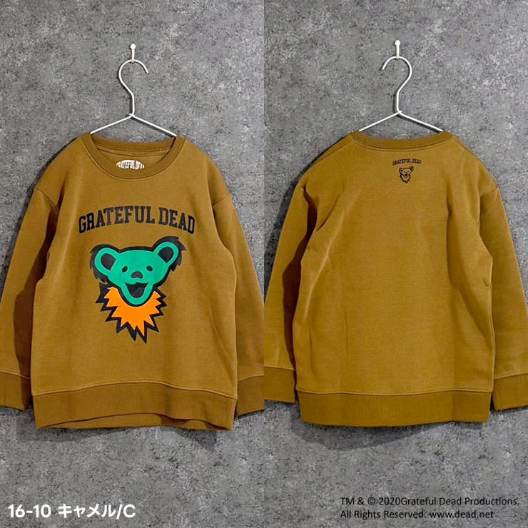 GRATEFULDEAD オーバーサイズ裏起毛トレーナー キッズ | ZI-ON | 詳細画像13 