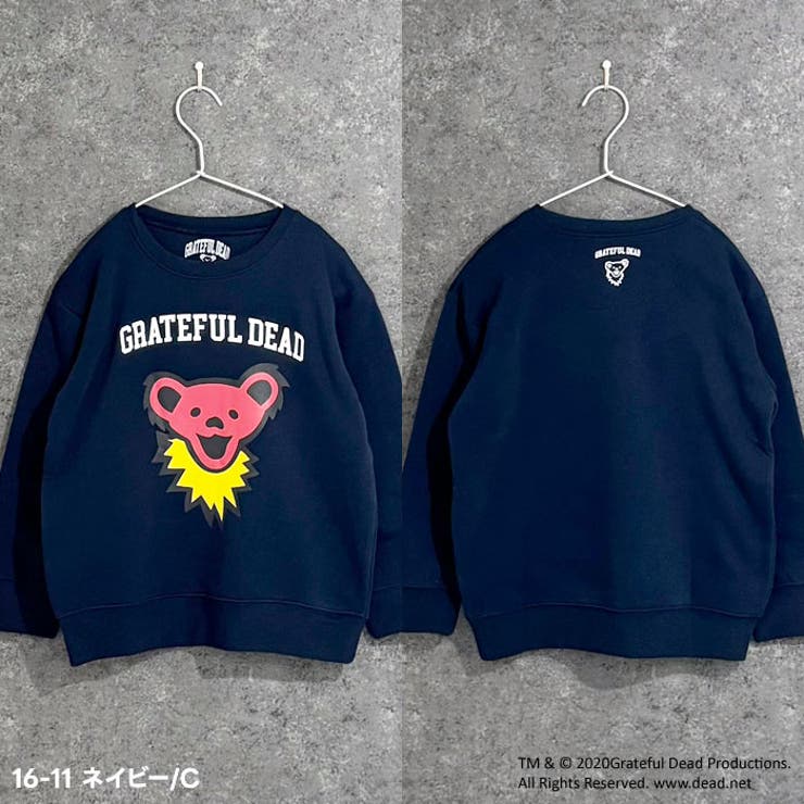 GRATEFULDEAD オーバーサイズ裏起毛トレーナー キッズ | ZI-ON | 詳細画像14 