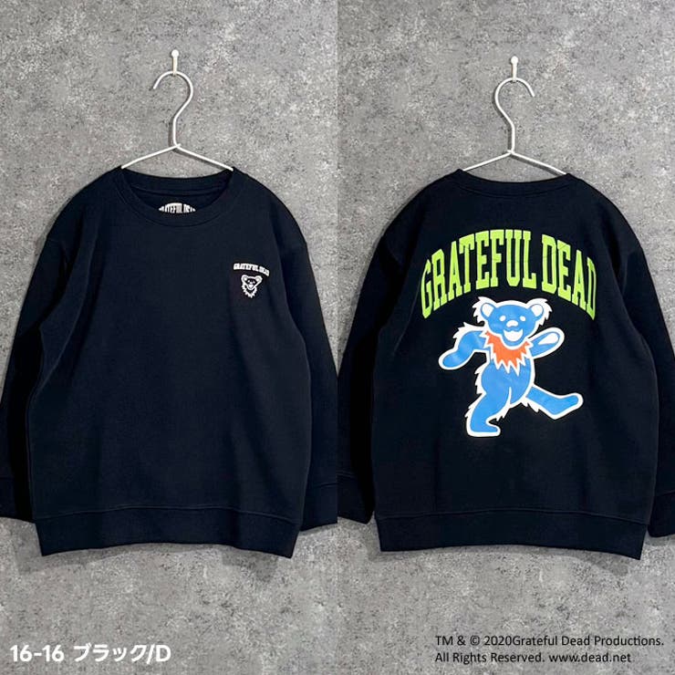 GRATEFULDEAD オーバーサイズ裏起毛トレーナー キッズ | ZI-ON | 詳細画像19 
