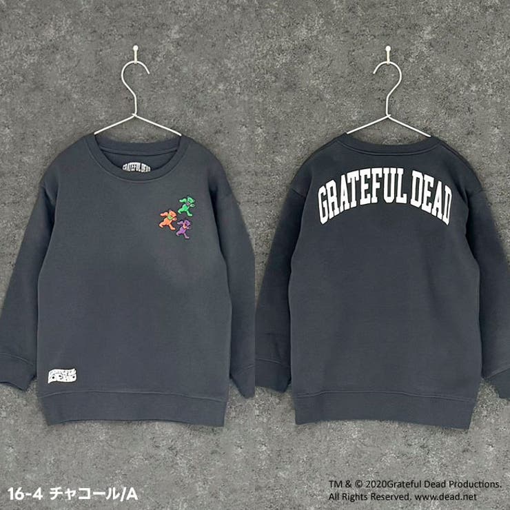 GRATEFULDEAD オーバーサイズ裏起毛トレーナー キッズ | ZI-ON | 詳細画像7 
