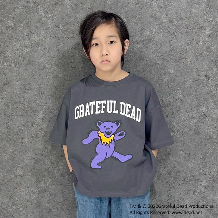 GRATEFULDEAD オーバーサイズTシャツ キッズ[品番：ZONK0007140
