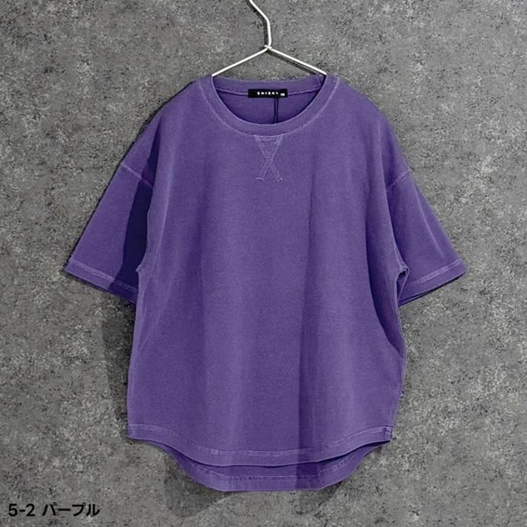 ピグメント染めオーバーサイズTシャツ キッズ 子供服 | ZI-ON | 詳細画像7 