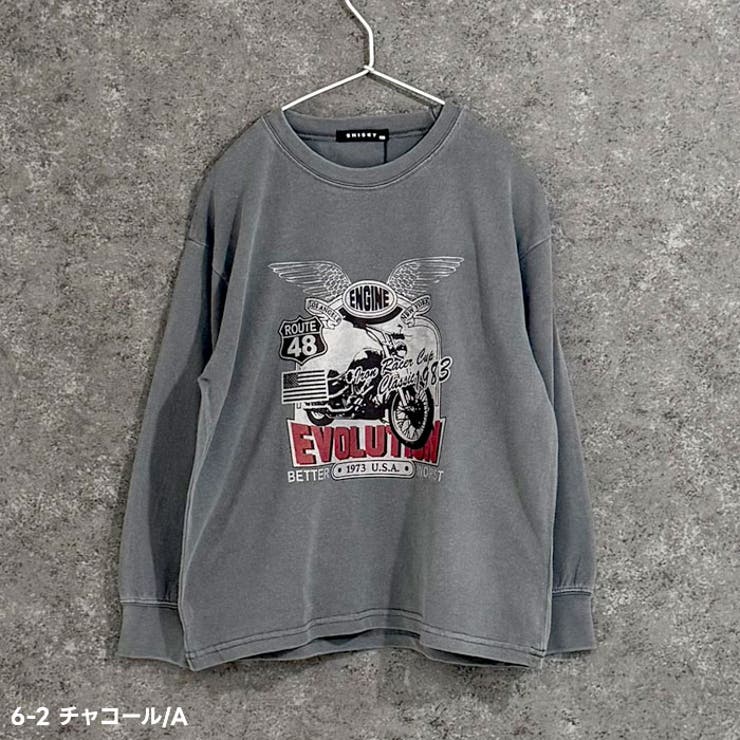 ピグメントプリントBIGロンT キッズ 子供服 | ZI-ON | 詳細画像3 