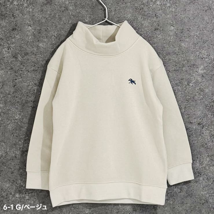 POLOCHAMPS ハイネック裏起毛トレーナー キッズ | ZI-ON | 詳細画像2 