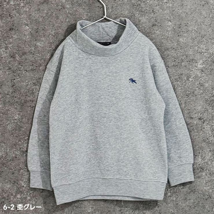 POLOCHAMPS ハイネック裏起毛トレーナー キッズ | ZI-ON | 詳細画像3 