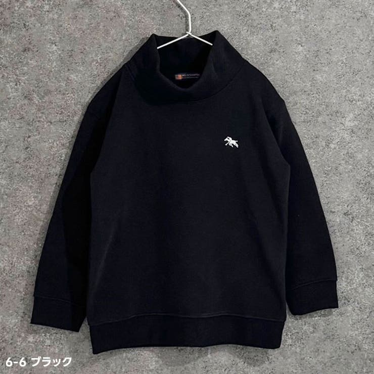 POLOCHAMPS ハイネック裏起毛トレーナー キッズ | ZI-ON | 詳細画像7 