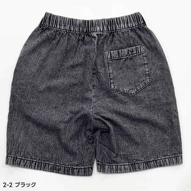 POLOCHAMPS ケミカルウォッシュ デニムハーフパンツ | ZI-ON | 詳細画像11 