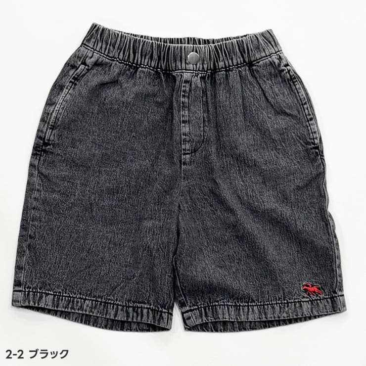 POLOCHAMPS ケミカルウォッシュ デニムハーフパンツ | ZI-ON | 詳細画像10 