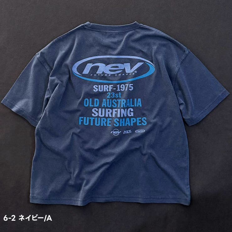 NEVSURF ピグメント染め 半袖Tシャツ | ZI-ON | 詳細画像4 